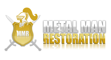 metal man restoration original logo