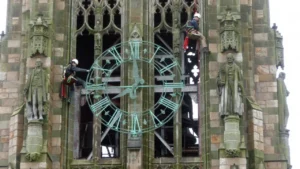 yale university harkness tower restoration