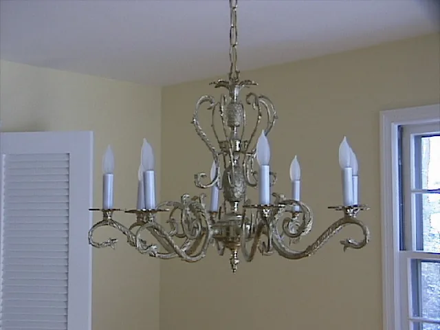 chandelier restoration step four final product 19th century chandelier 4