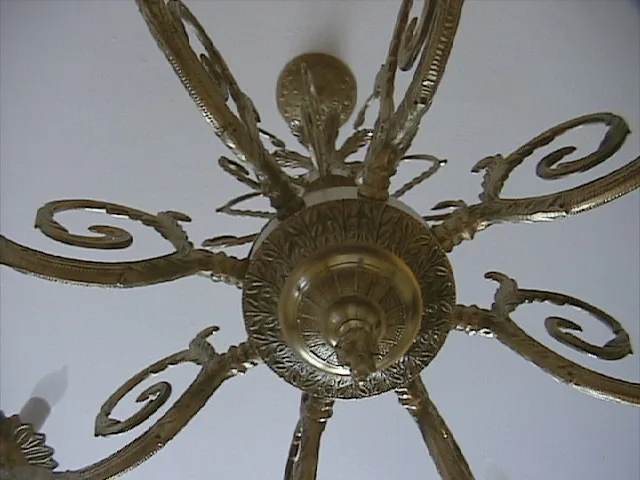 chandelier restoration step four final product 19th century chandelier 6