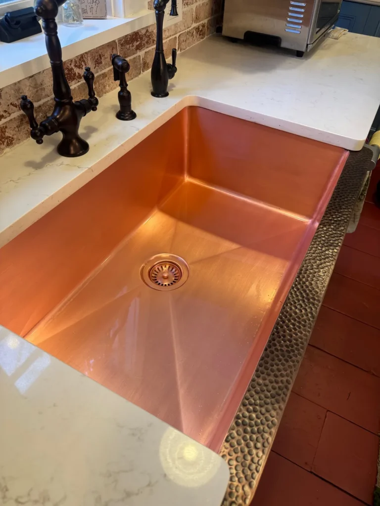 Park Slope Brooklyn - Copper Sink Polishing